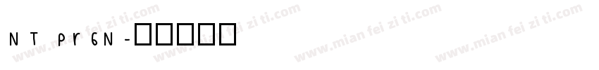 NT Pr6N字体转换